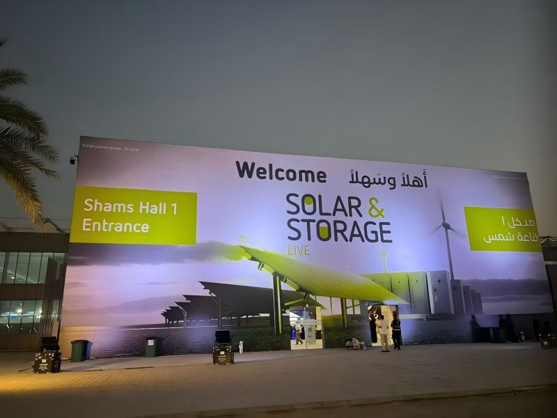Solárna energia v Saudskej Arábii -- Solar&storage Live KSA 2025