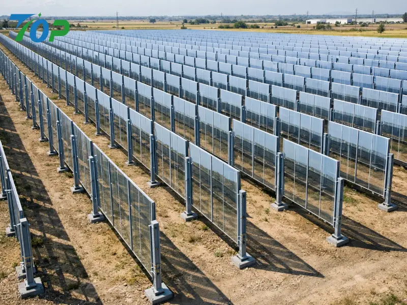 Vertikálny bifaciálny solárny montážny systém: Tajomstvo o 30 % vyššieho využitia pôdy
