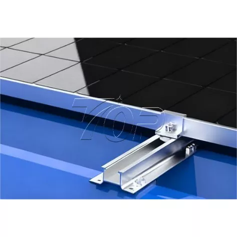 Mini koľajnica pre montáž na hliníkový solárny panel