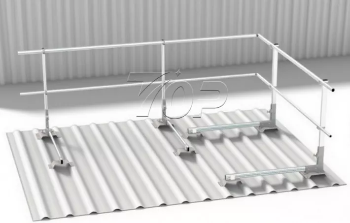 Roof Safety Fall Guardrail System